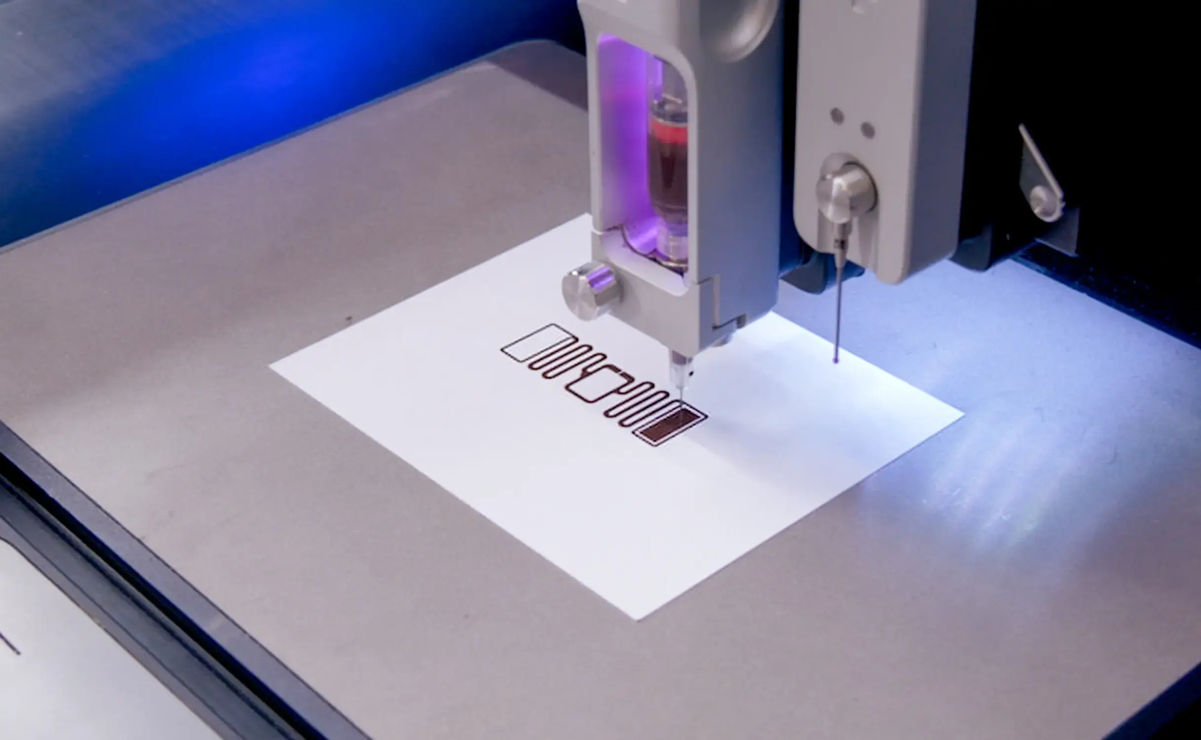 Printing an RFID Tag with Copper Ink on Paper