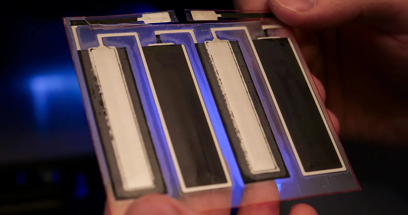 Printing a Magnesium Zinc Battery with Saral Inks on PET