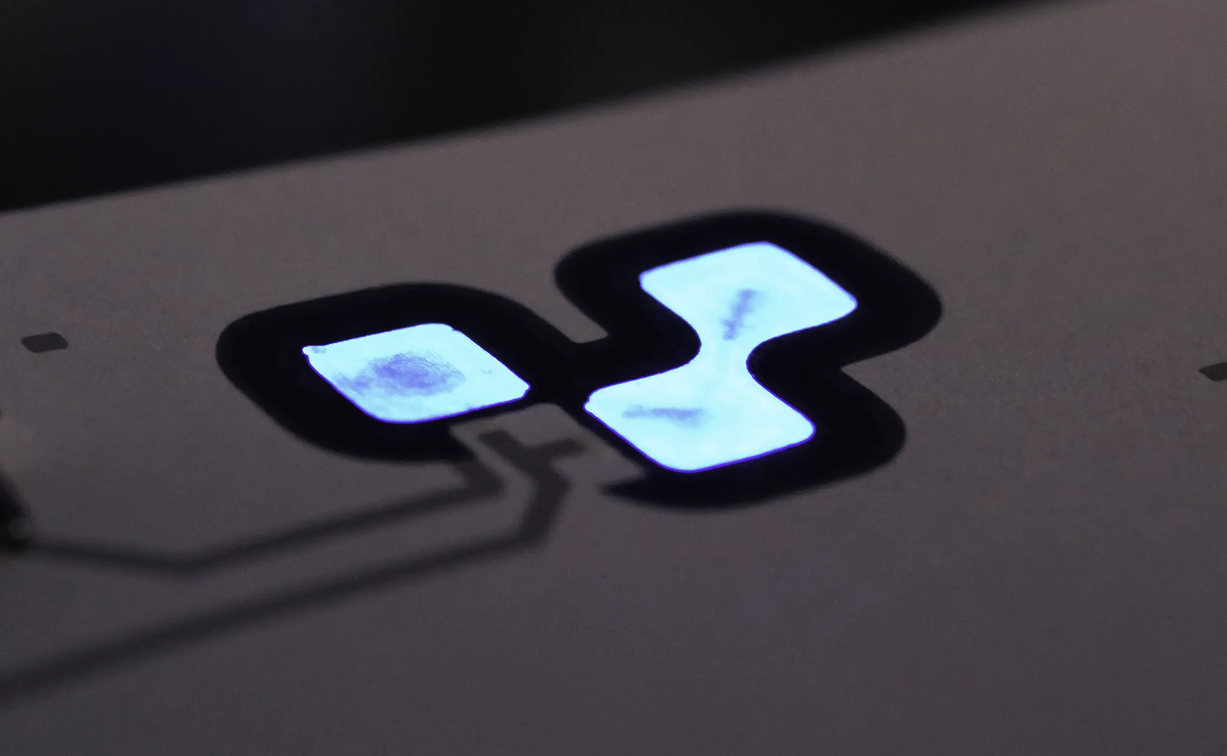 Printing Electroluminescent Ink on Paper and PET