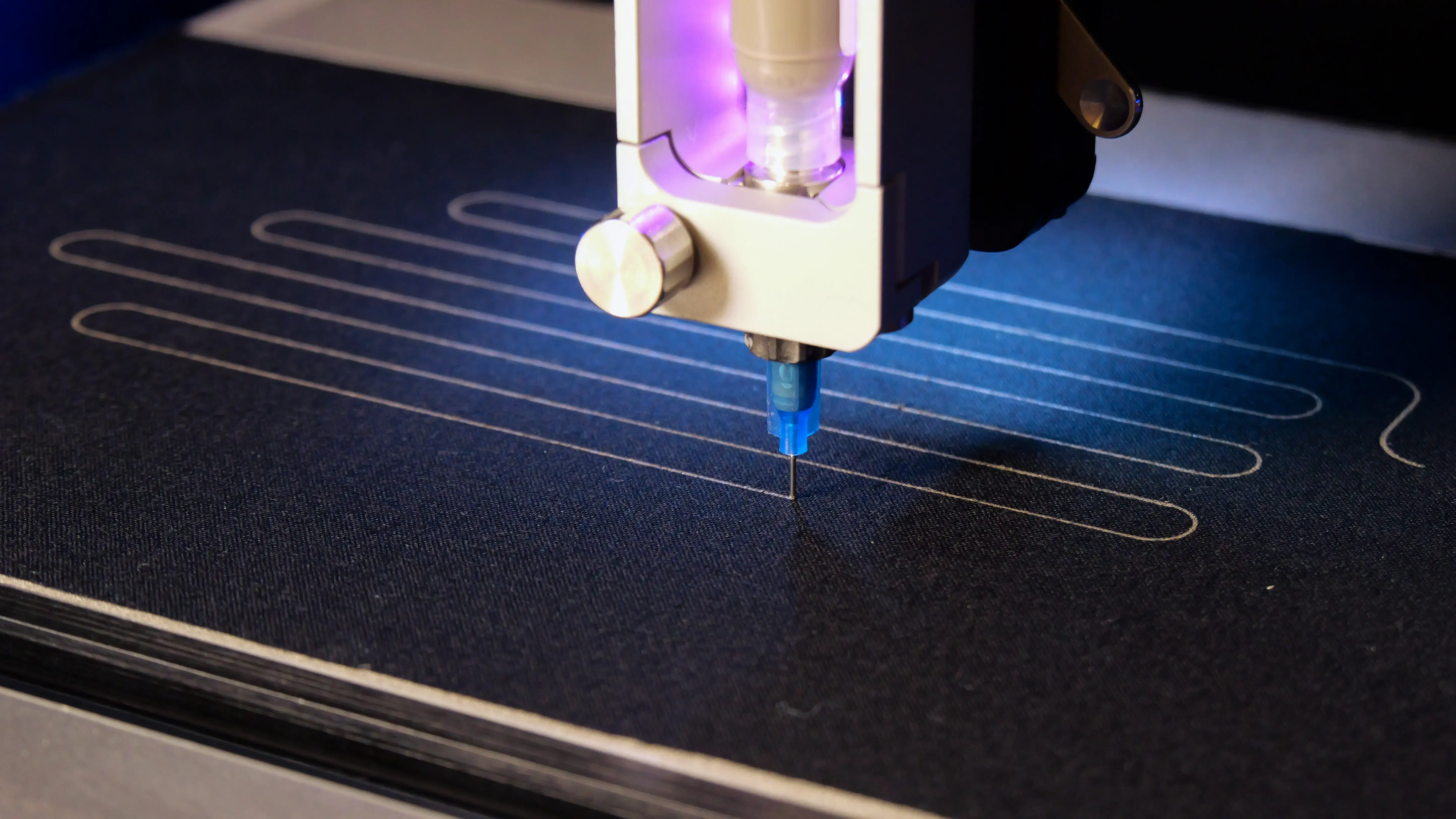 Printing Silver Conductive Ink on Cotton Fabric