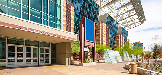 An aerial view of a city with the numbers 2025 phoenix.