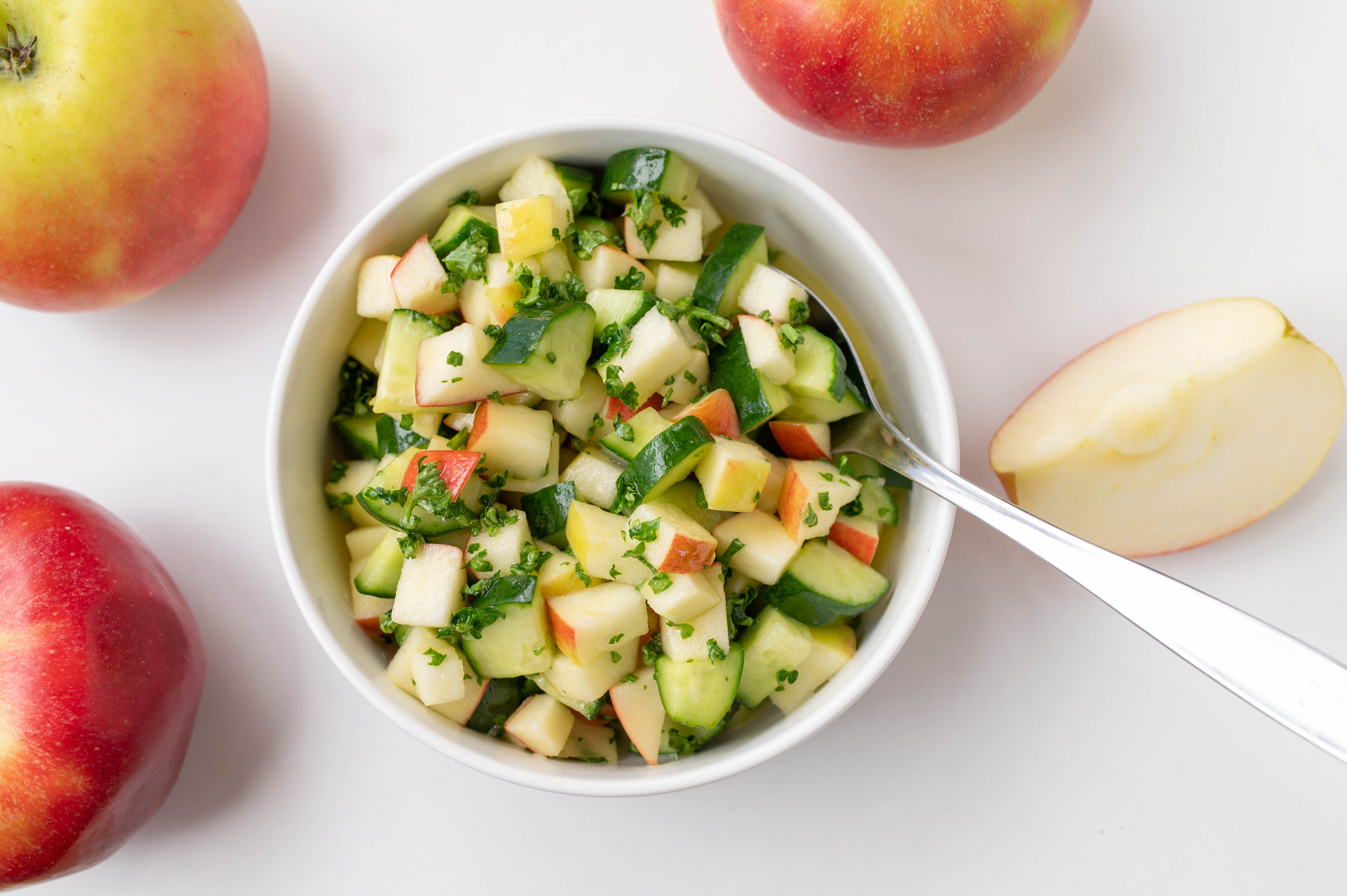 Hydrating Cucumber & Apple Salad