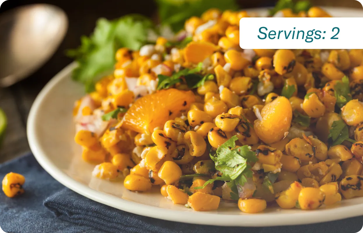 Sweet Corn & Orange Salsa