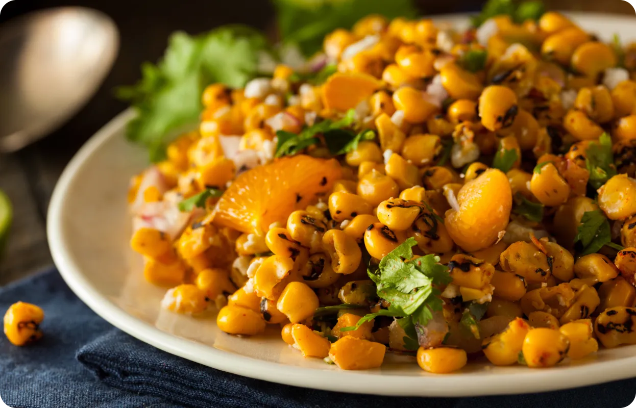 Sweet Corn & Orange Salsa