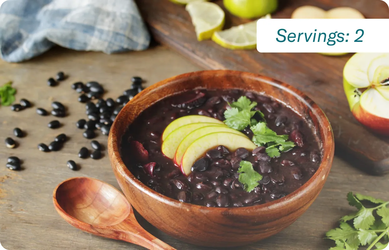 Sweet Apple & Black Bean Bowl