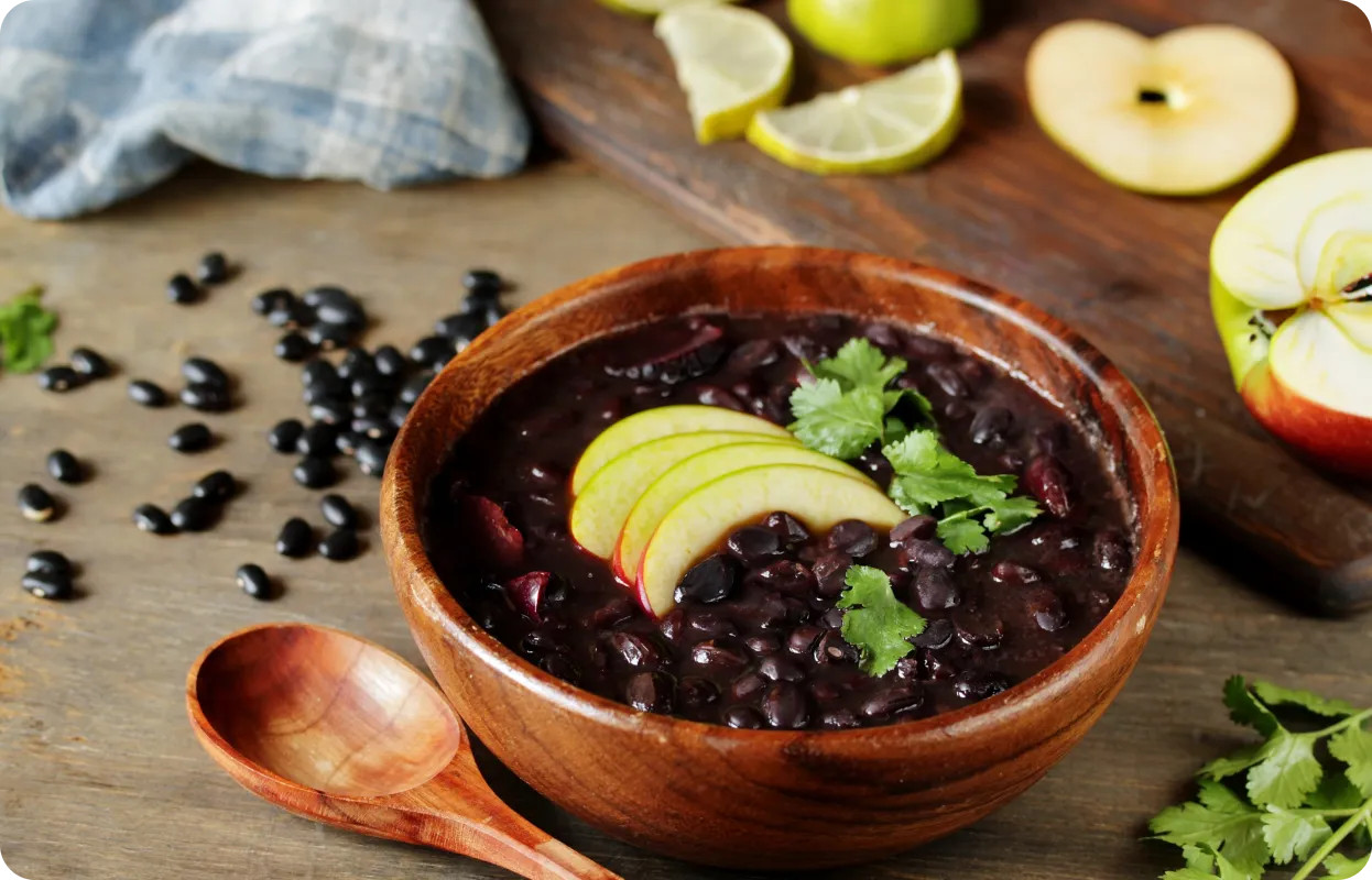 Sweet Apple & Black Bean Bowl