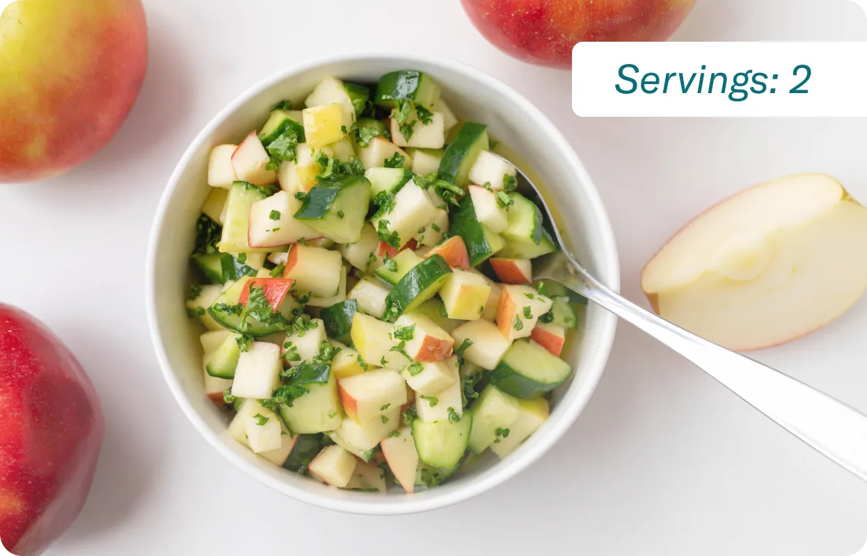 Hydrating Cucumber & Apple Salad