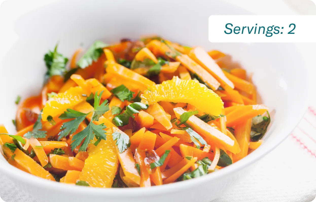 Orange Carrot Sunshine Salad