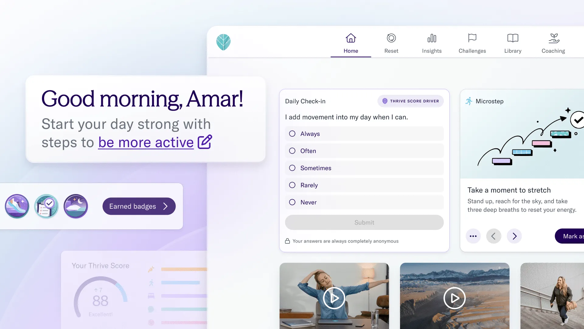 New Core Experience: Streamlined Onboarding and Homepage