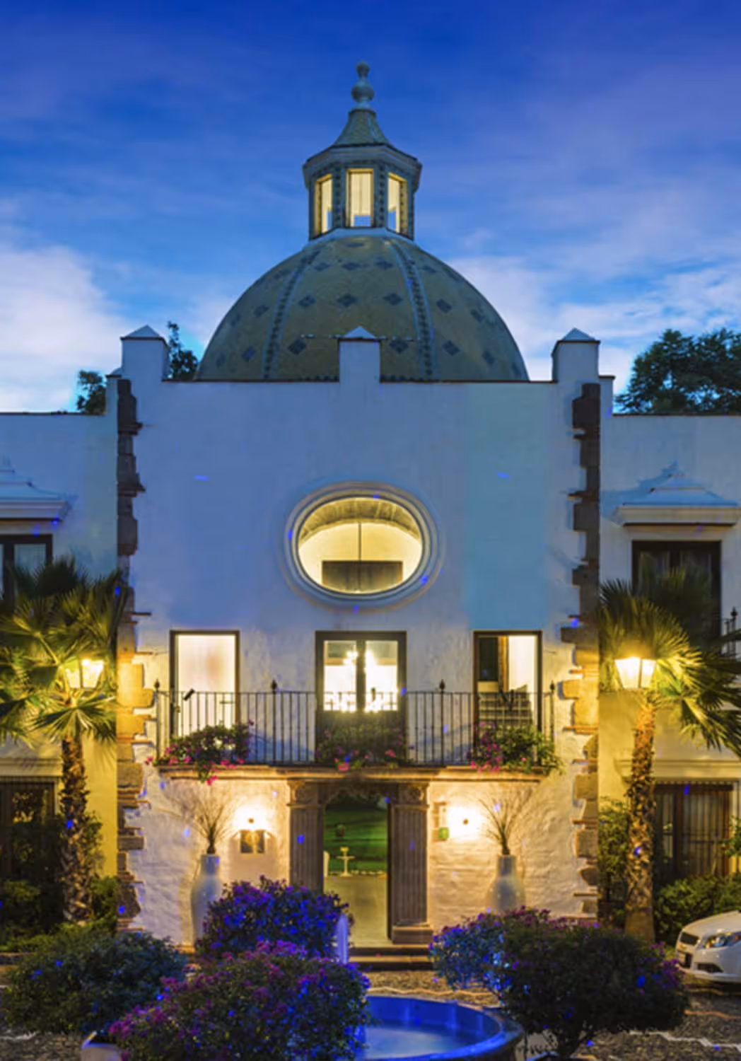 Fachada principal - Anticavilla Hotel & Spa en Cuernavaca Morelos