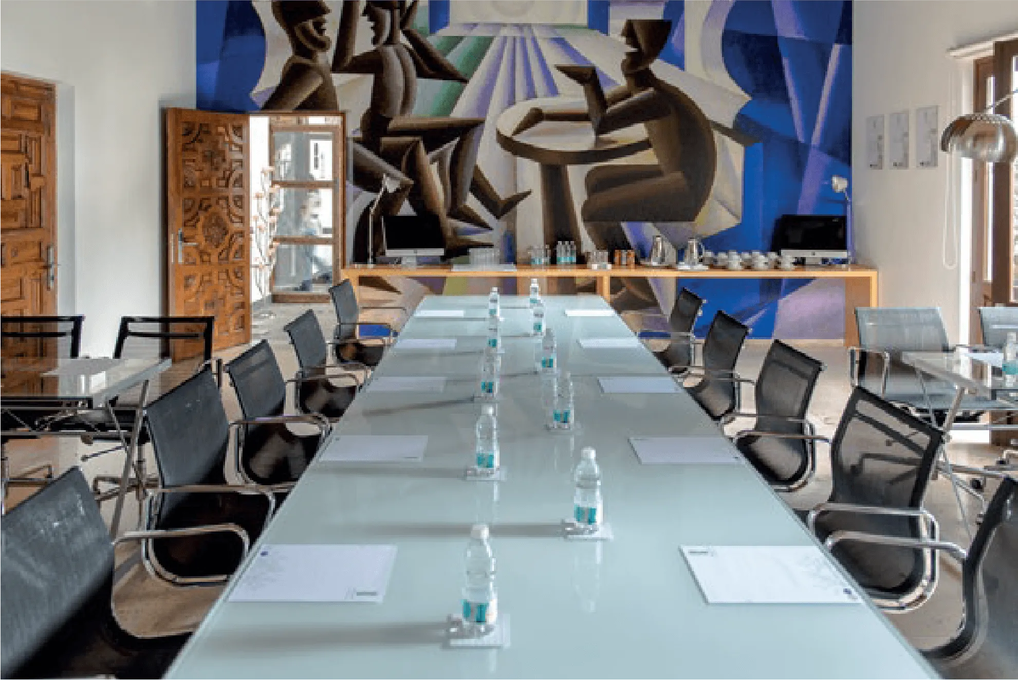 Sala de juntas y espacios para eventos empresariales en Anticavilla Cuernavaca