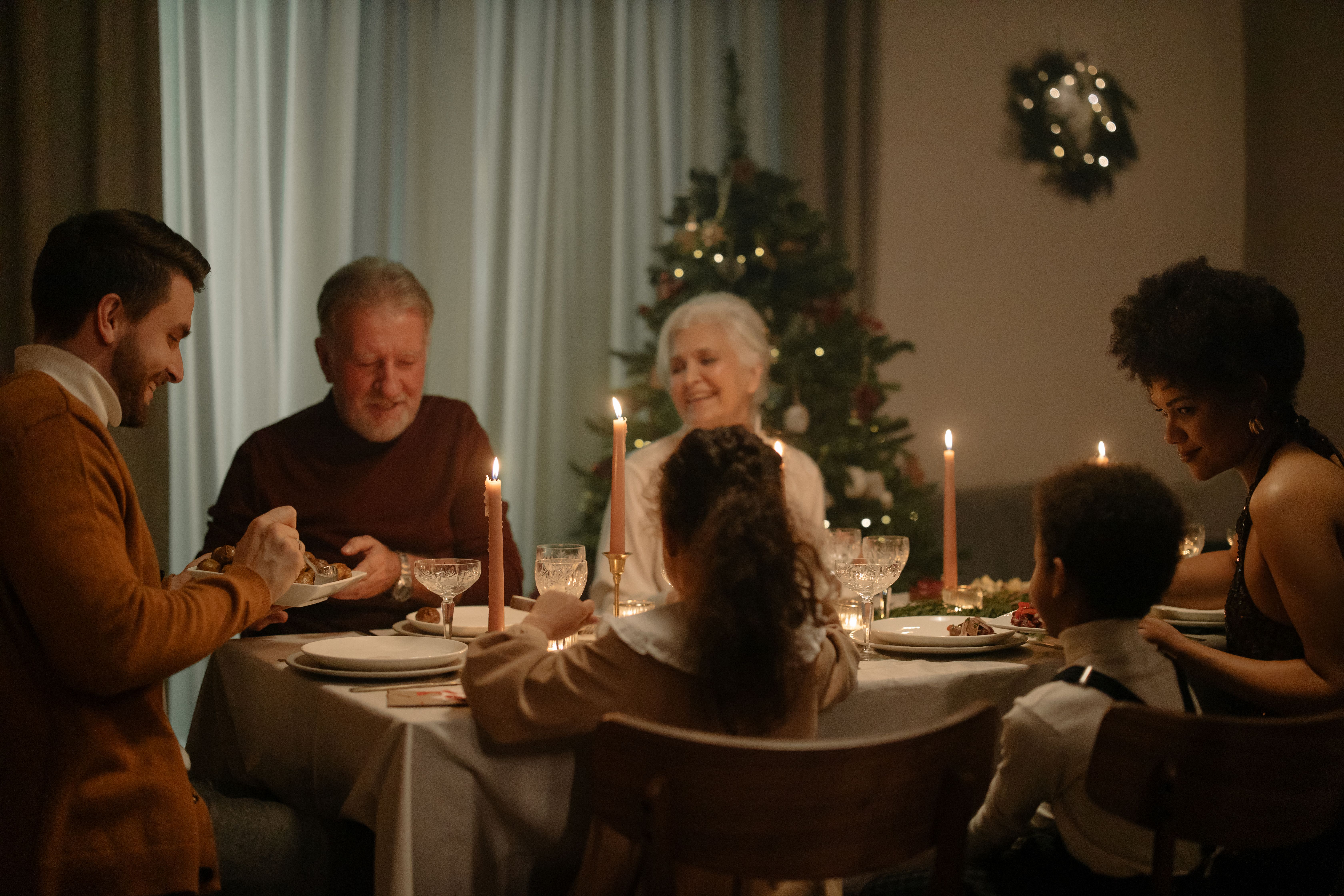 grandparents enjoying a family visit