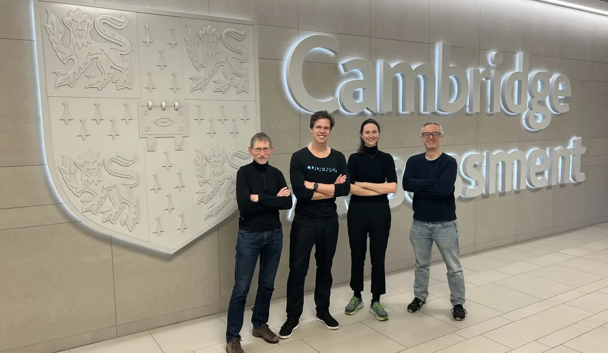 A photo of the team at Camgridge.
