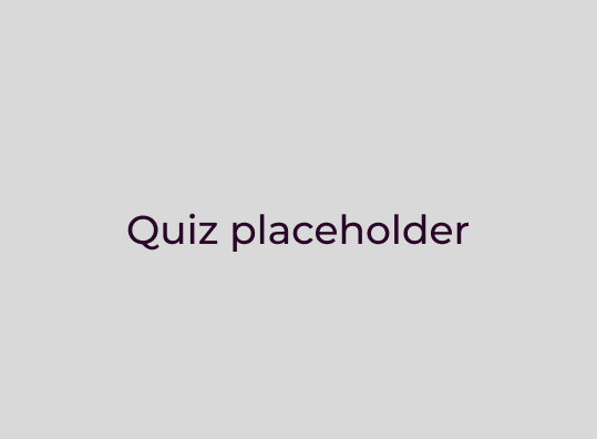 Quizzes