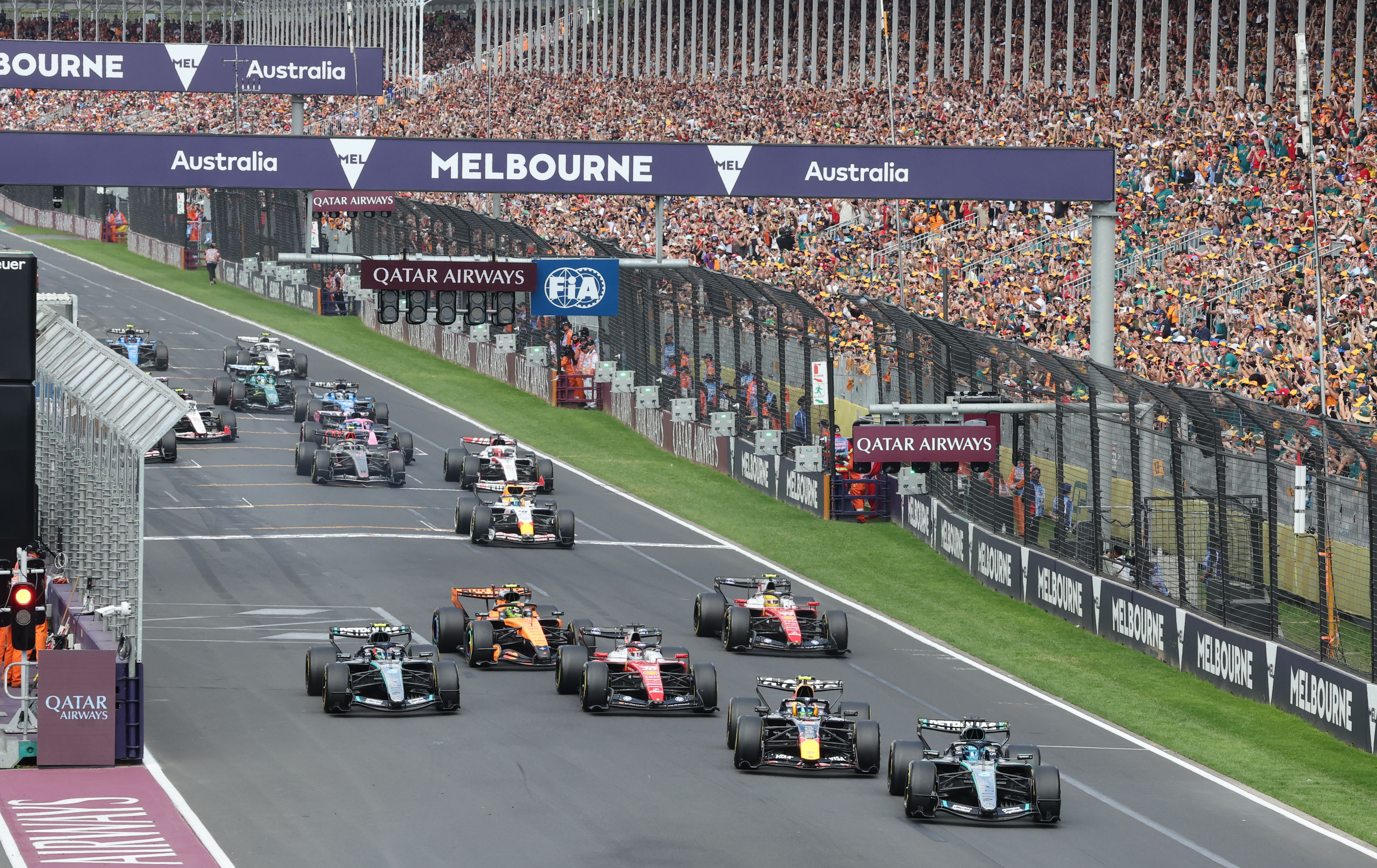 Großer Auftritt in Down Under