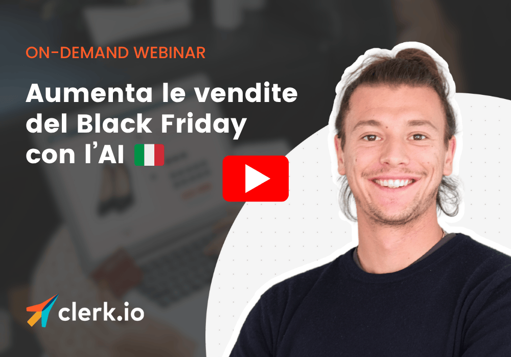 Aumenta le vendite del Black Friday con l’AI
