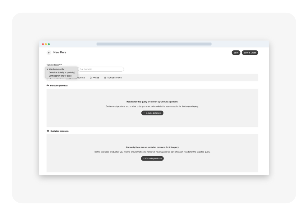 Fine-Tune Your First-Impression: New Include/Exclude Rules for Omnisearch Empty State