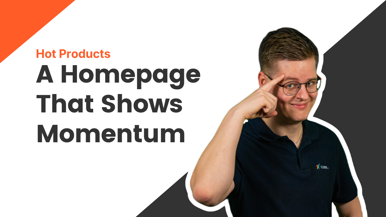 Homepage Hot Products Banner: AI-Powered Trending Products That Capture Sales Momentum