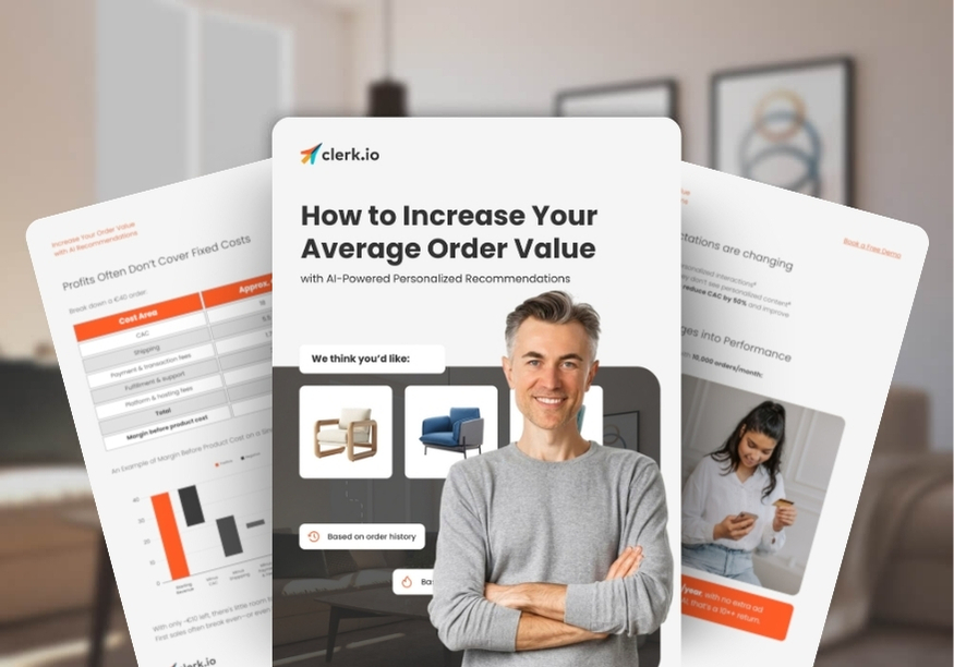 Increase your average order value with AI-powered recommendations