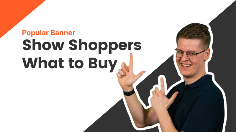 Category Page Popular Banner: Guide Shoppers to the Right Products