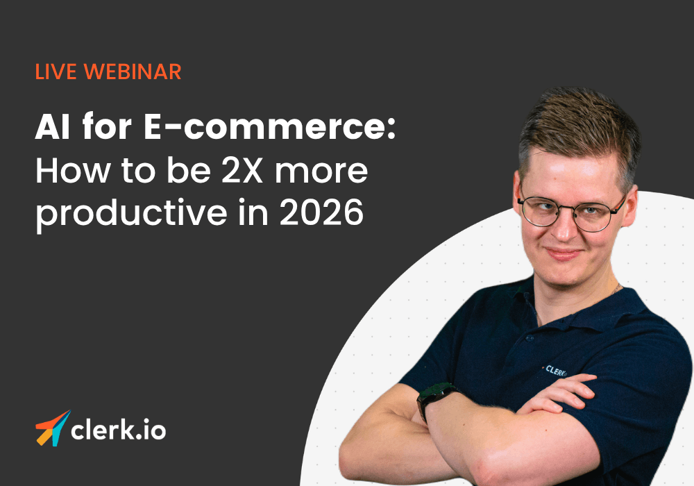 AI for E-commerce: How to be 2X more productive in 2026