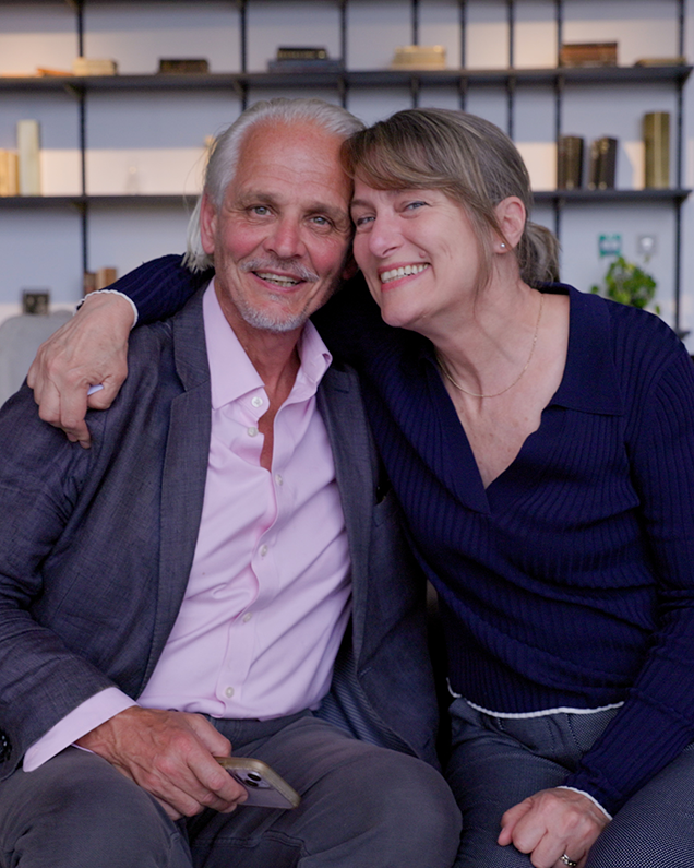 Victoria Byrne and Matt Dean