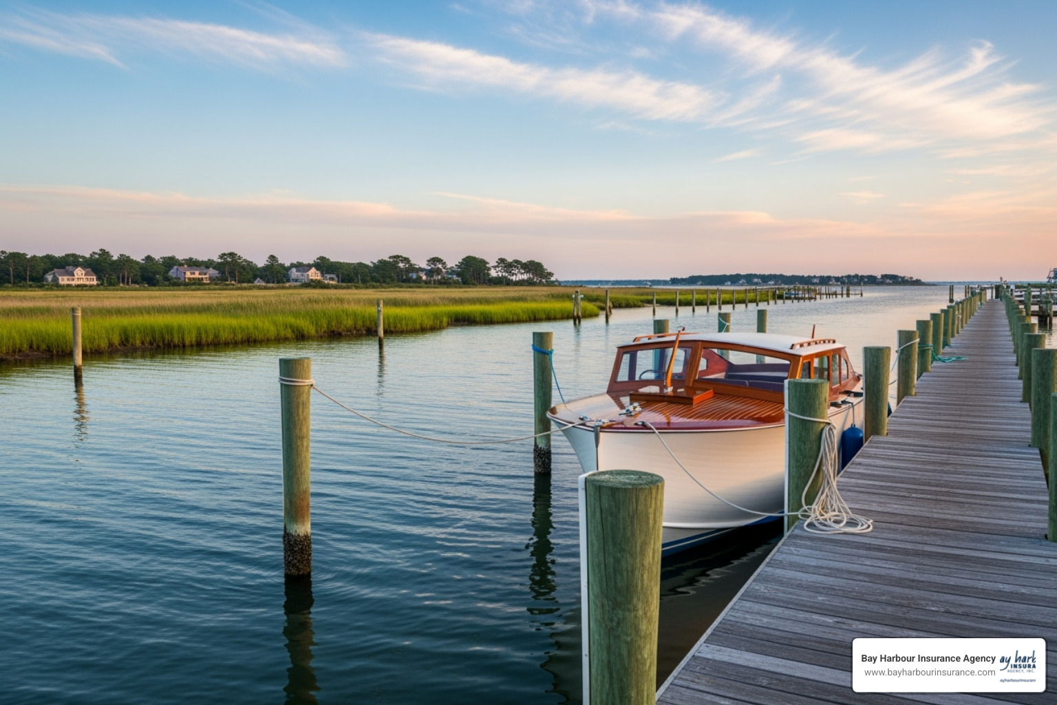 A boat being stored in a Long Island marina - boat insurance long island A boat being stored in a Long Island marina - boat insurance long island