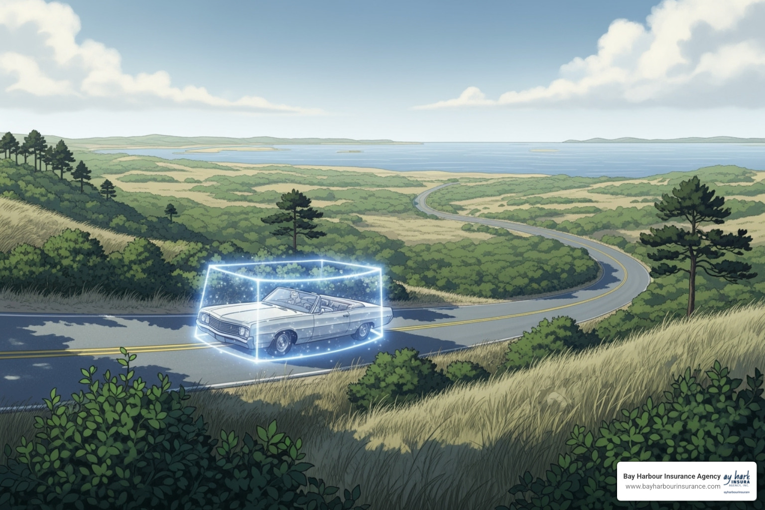 protective shield around a car - insurance of the car protective shield around a car - insurance of the car