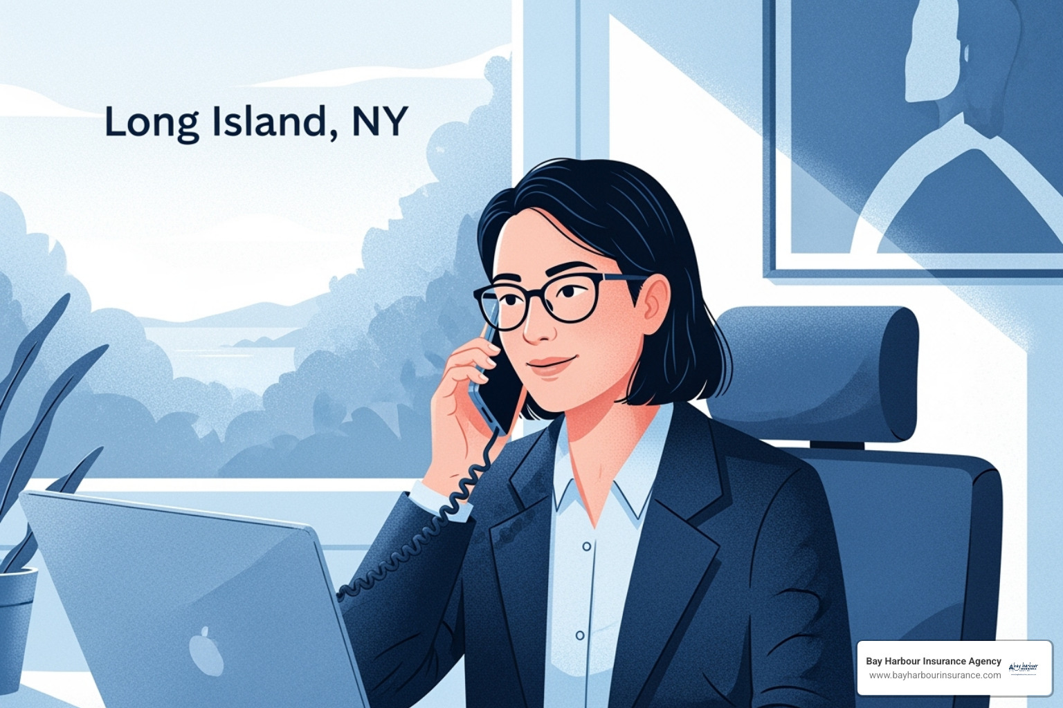 person on the phone with an insurance agent - best homeowners insurance for second home