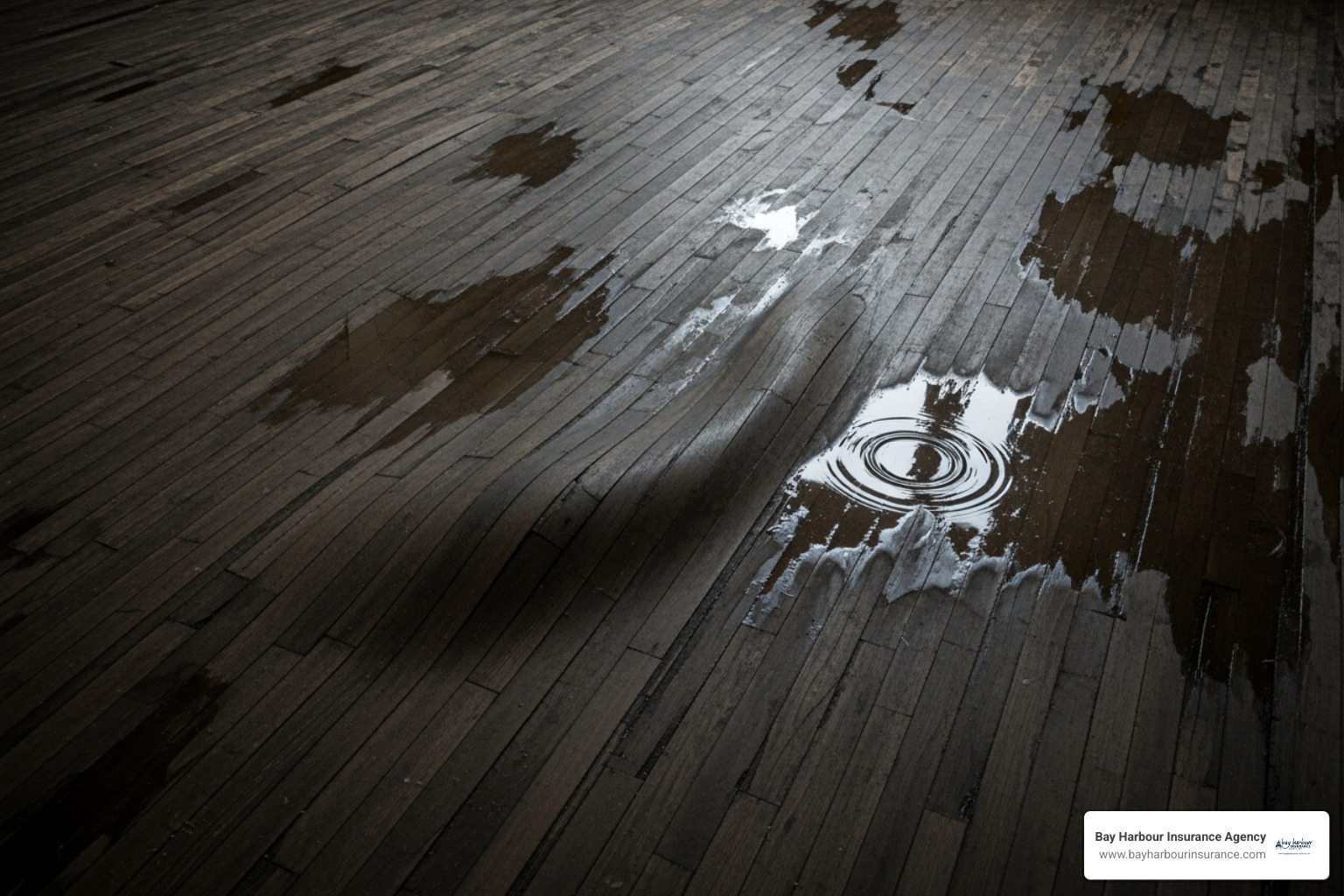 Water damaged hardwood floor - ho6 dwelling coverage