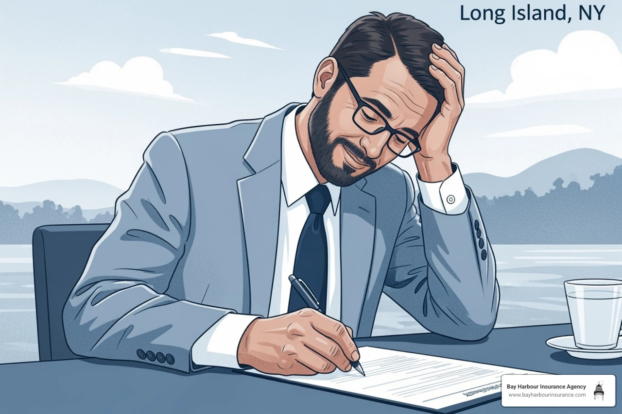 business owner looking relieved after signing an insurance document - Professional Liability / E And O Insurance business owner looking relieved after signing an insurance document - Professional Liability / E And O Insurance