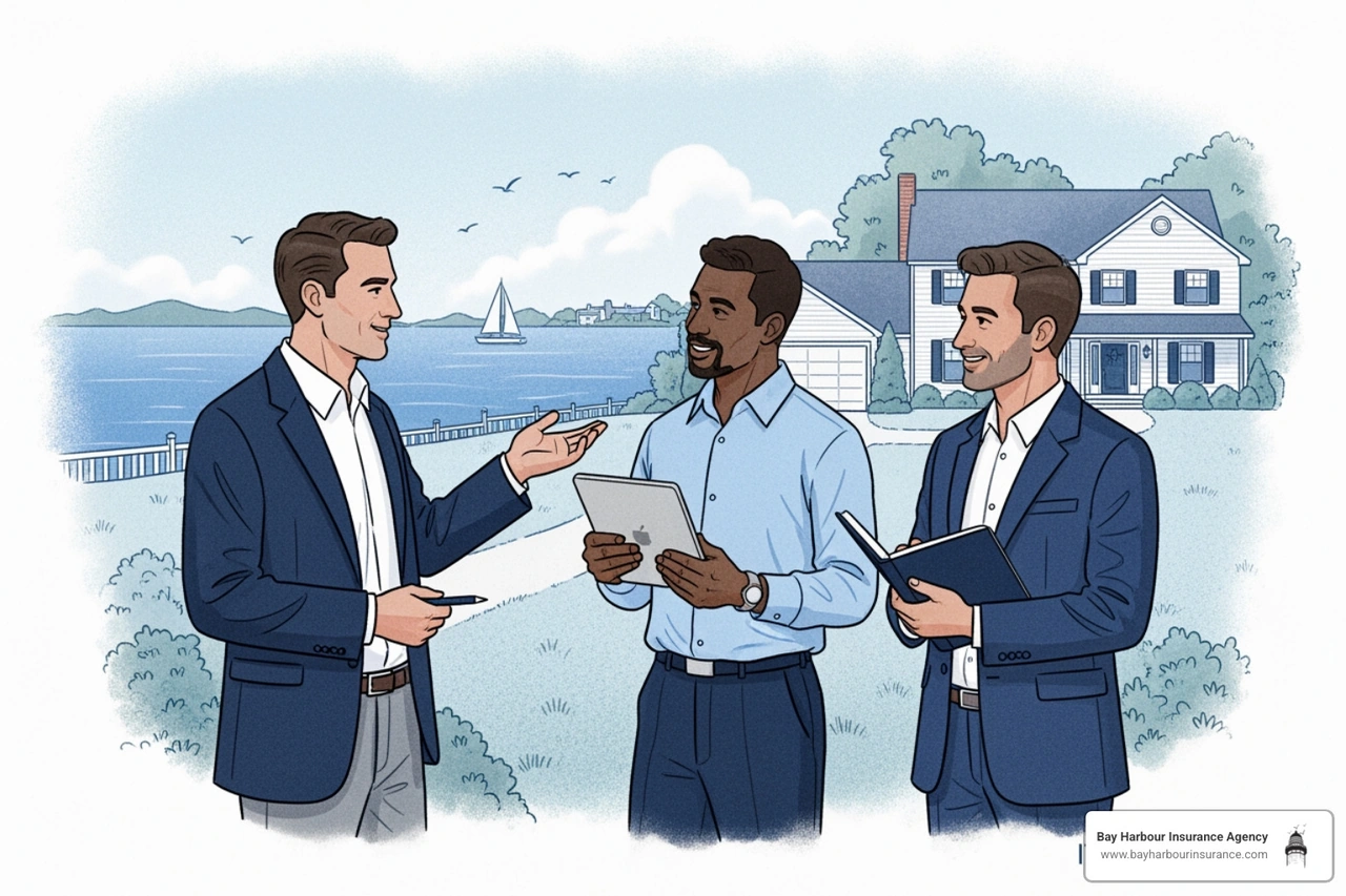 diverse professionals in a New York setting: realtor, IT consultant, accountant - e&o liability insurance diverse professionals in a New York setting: realtor, IT consultant, accountant - e&o liability insurance