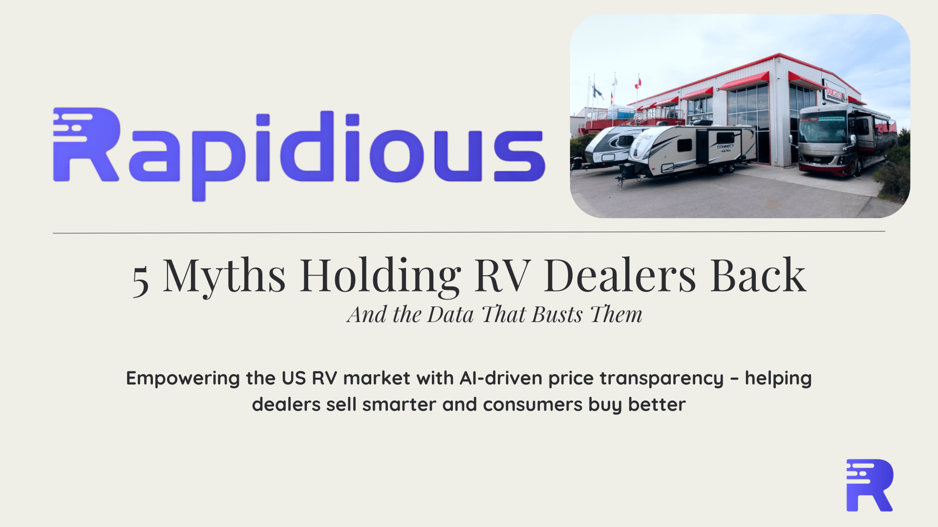 RV Dealership, Pricing