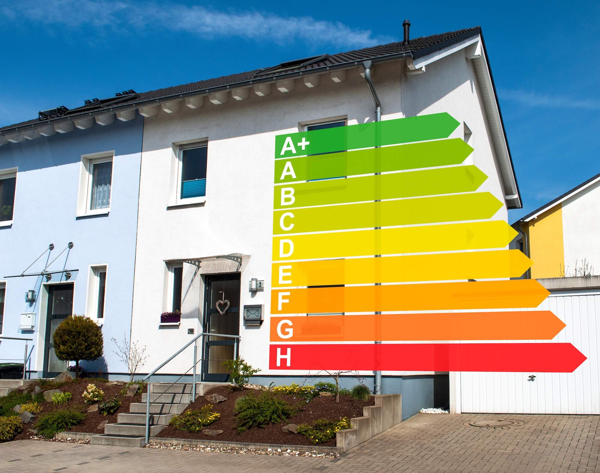 Eine energetische Sanierung kann die Energieeffizienz verbessern. 