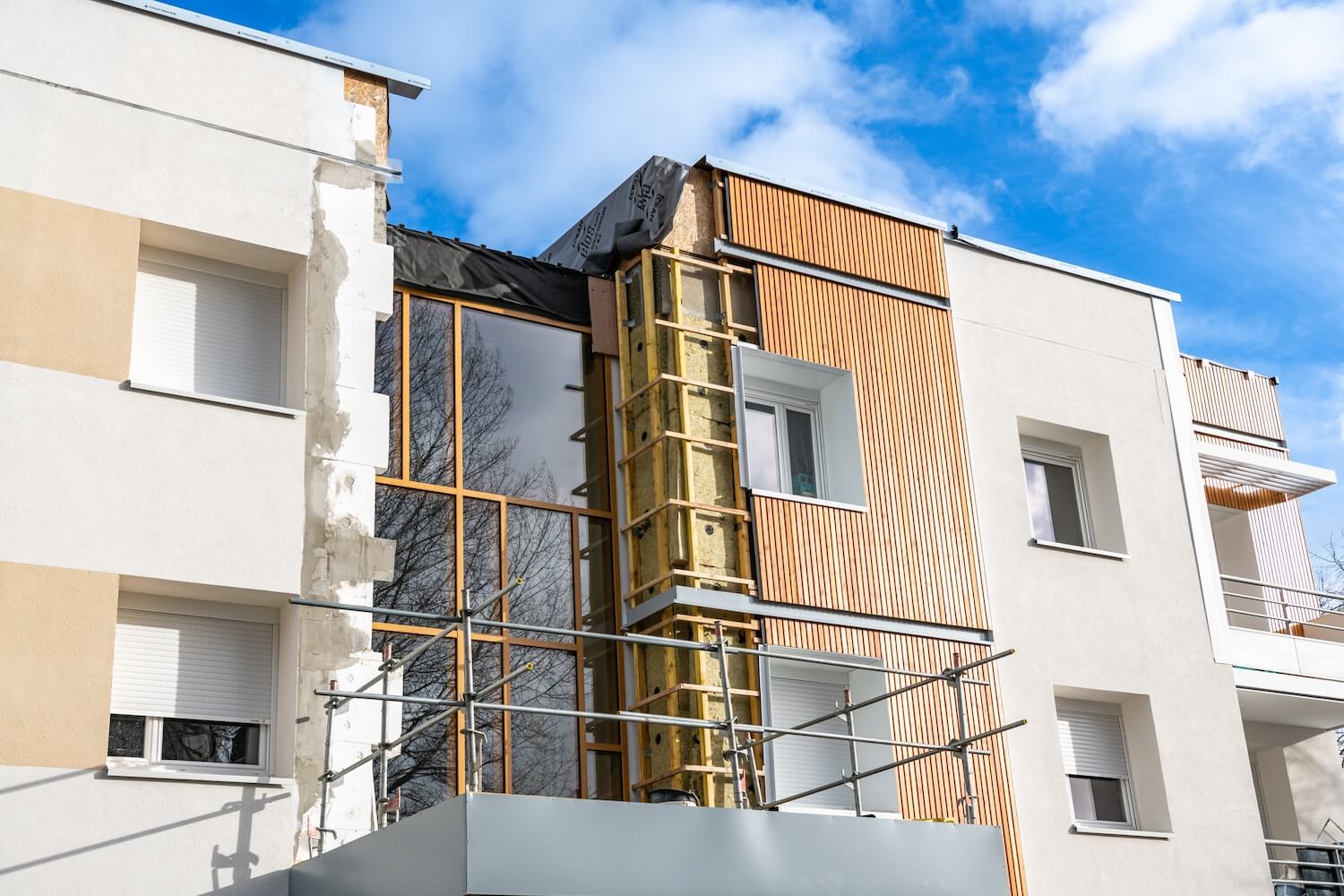 Haus wird seriell saniert