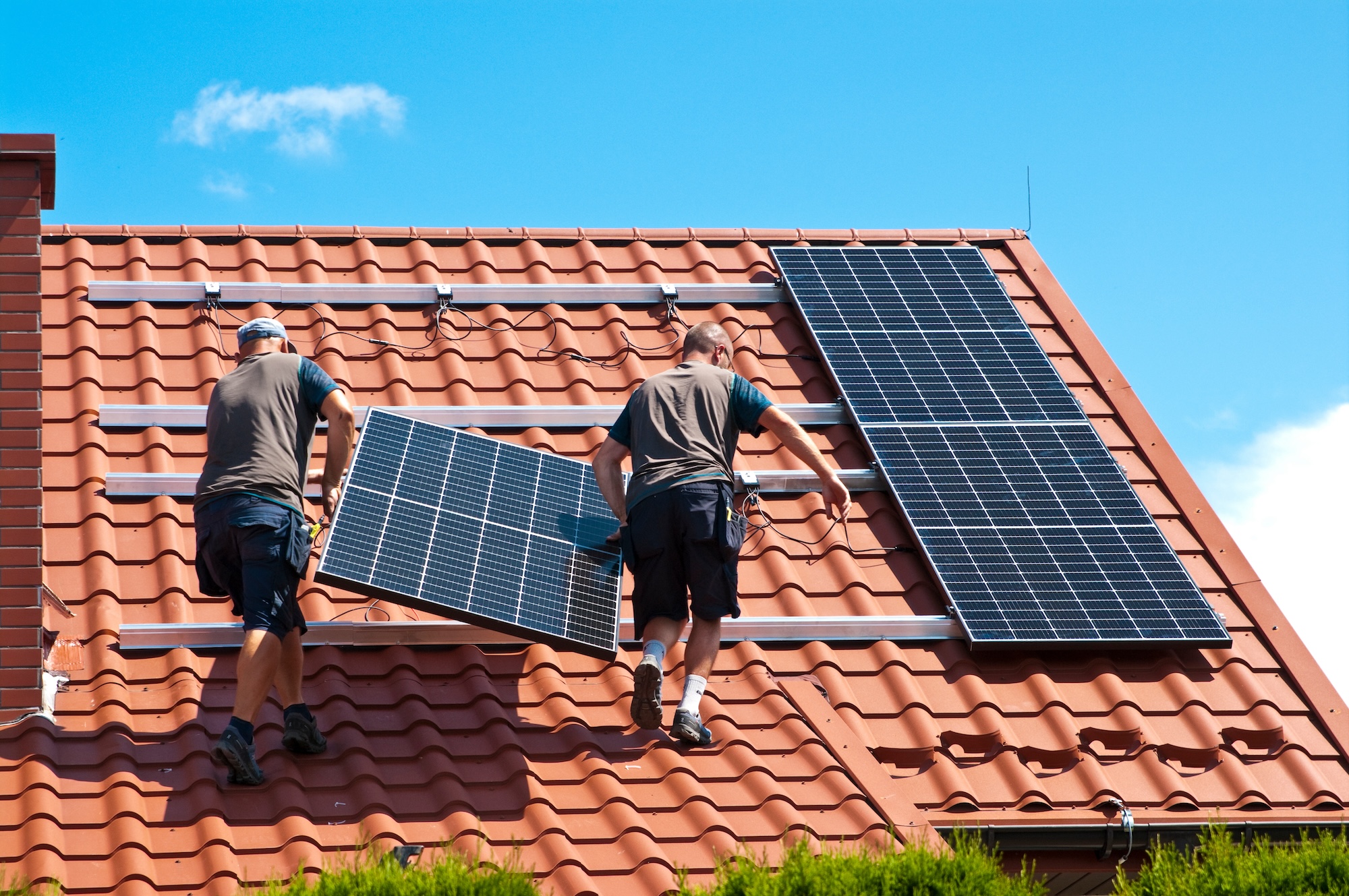Dachsanierung mit Photovoltaik