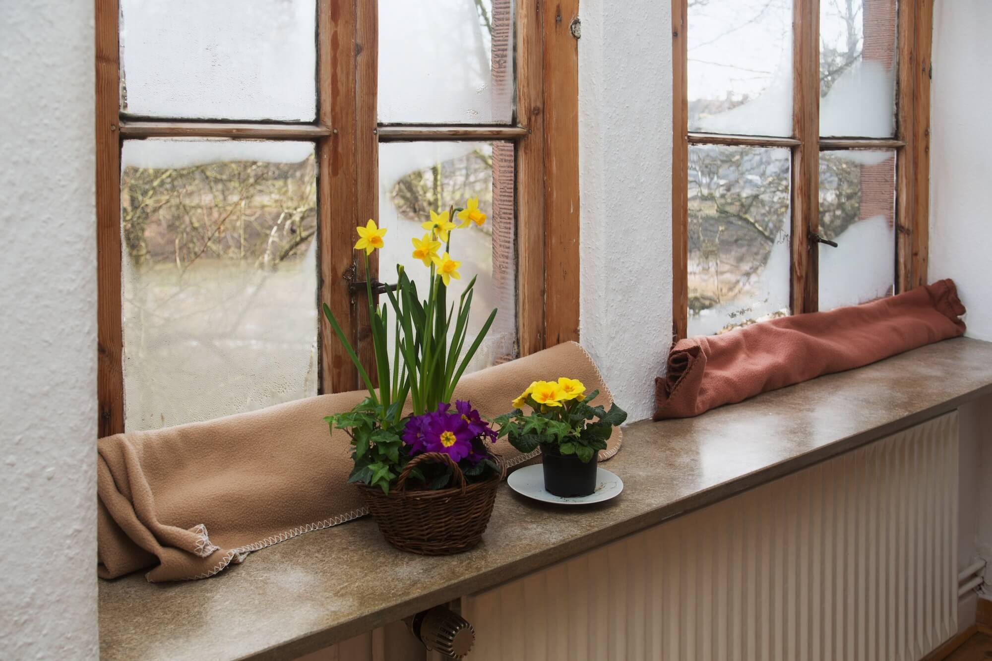 Alte Fenster weisen meist eine schlechte Wärmedämmung auf.