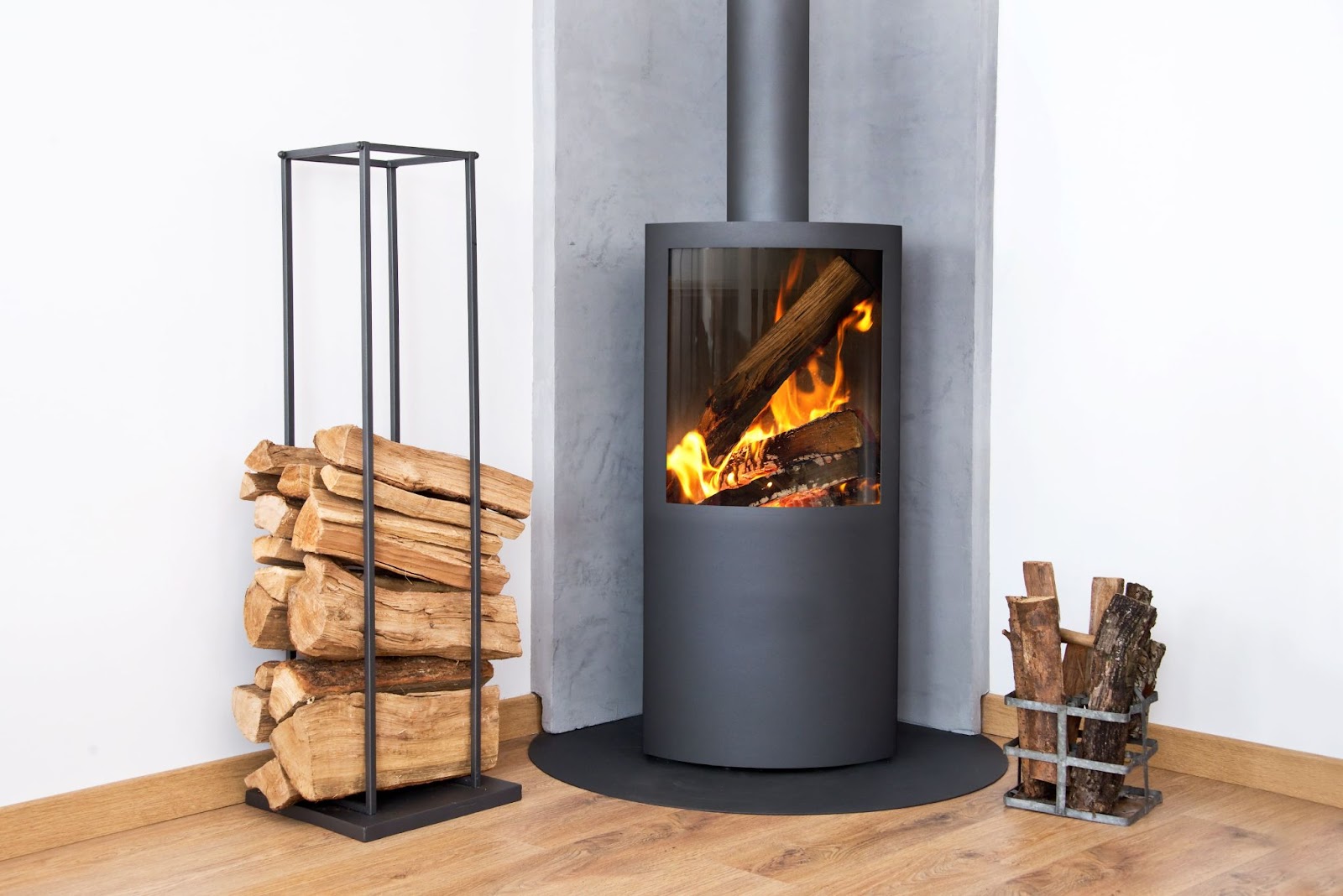 Holzofen im Haus
