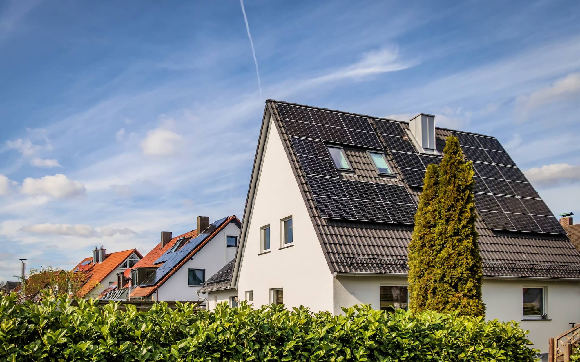 PV-Anlagen auf Einfamilienhäusern