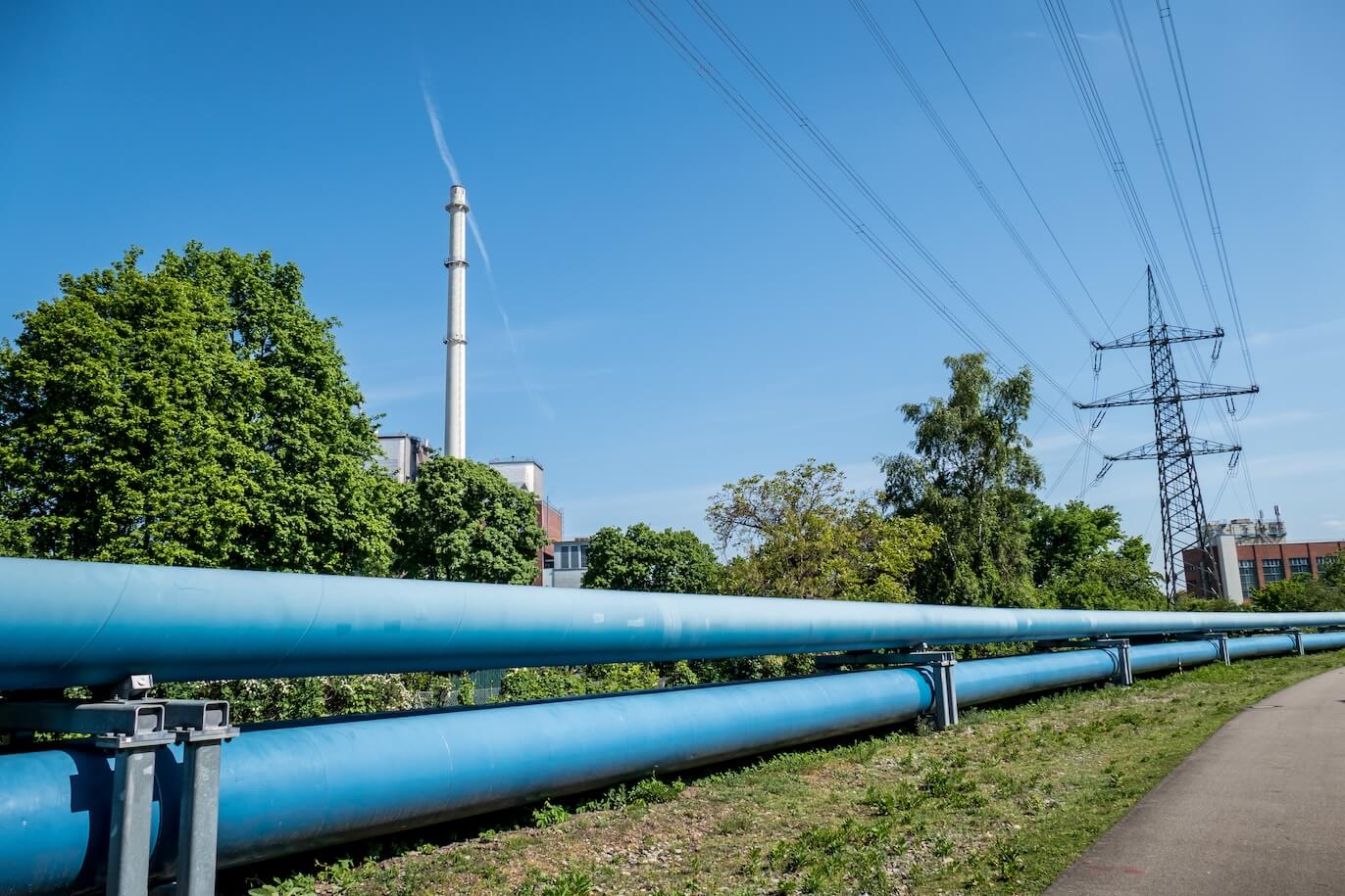 Die Förderung für Fernwärme liegt bei maximal 70 % 