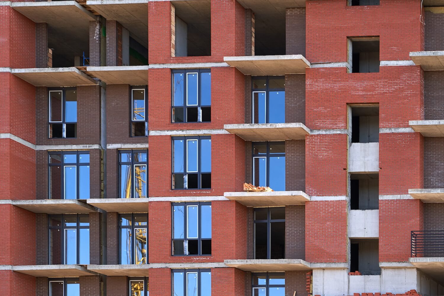 Neubau-Wohngebäude in Stade-Hahle als Beispiel für klimaneutrale Quartiere im Bau