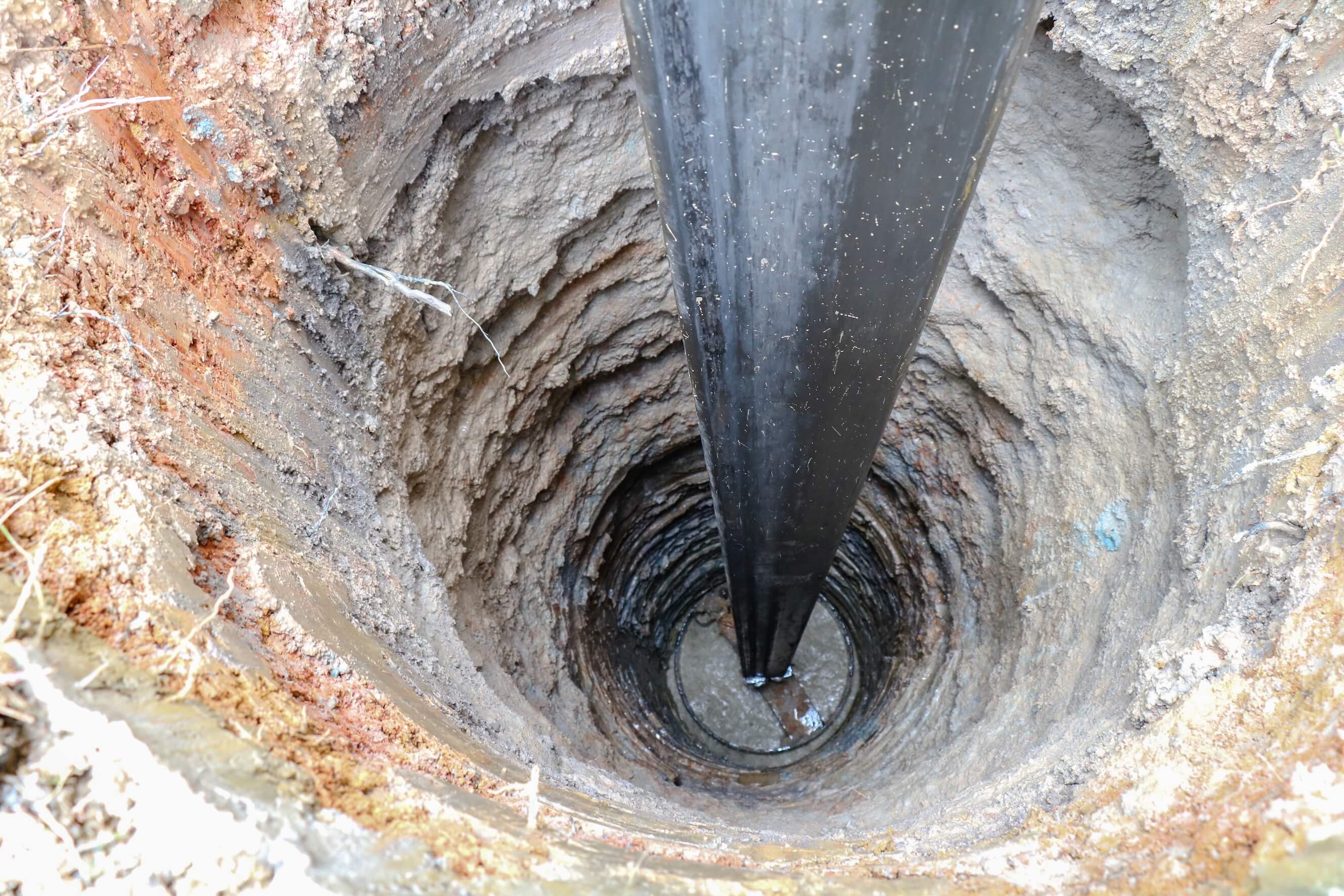 Installation Wasser-Wasser-Wärmepumpe