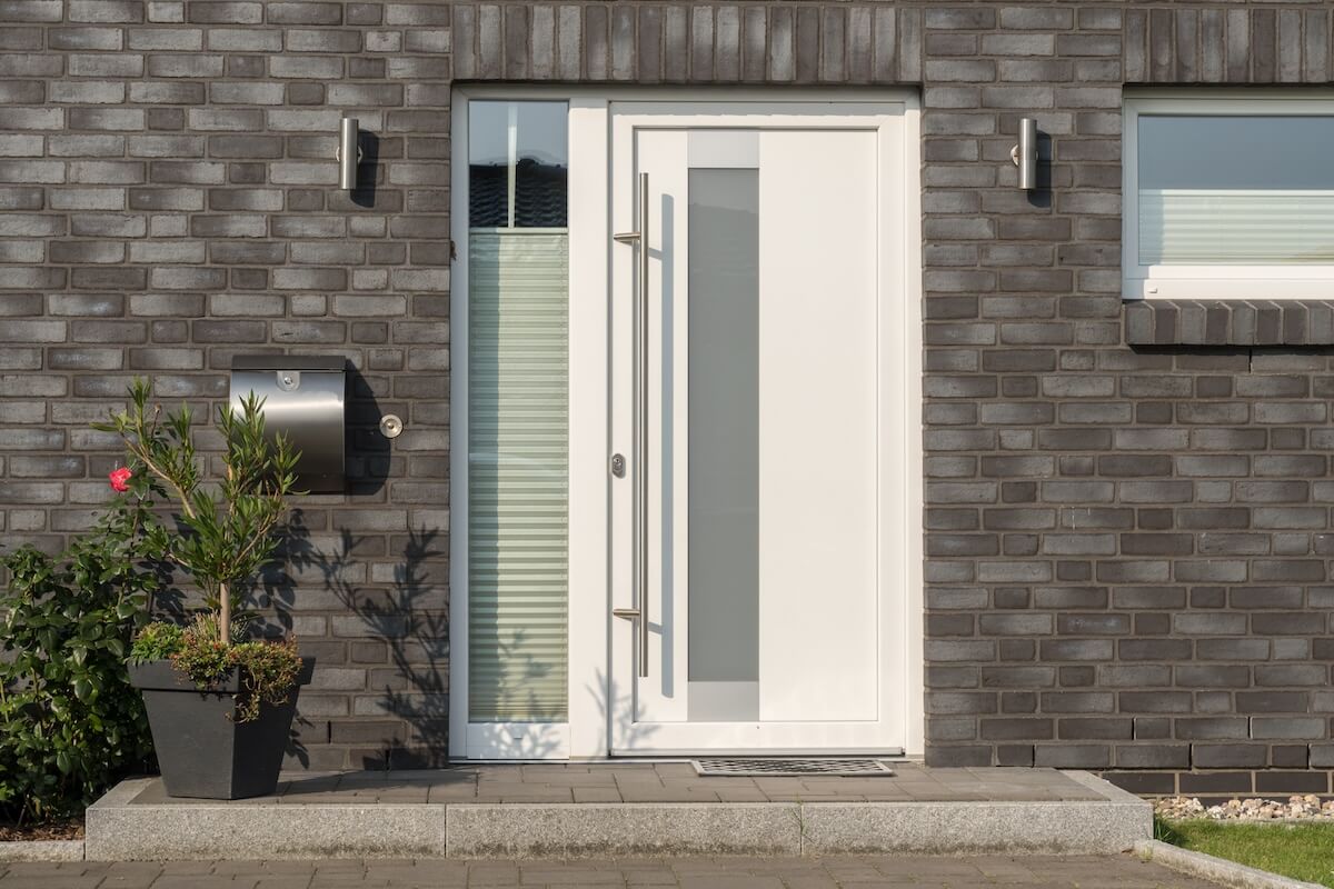 Haus mit Isolierklinker-Fassade