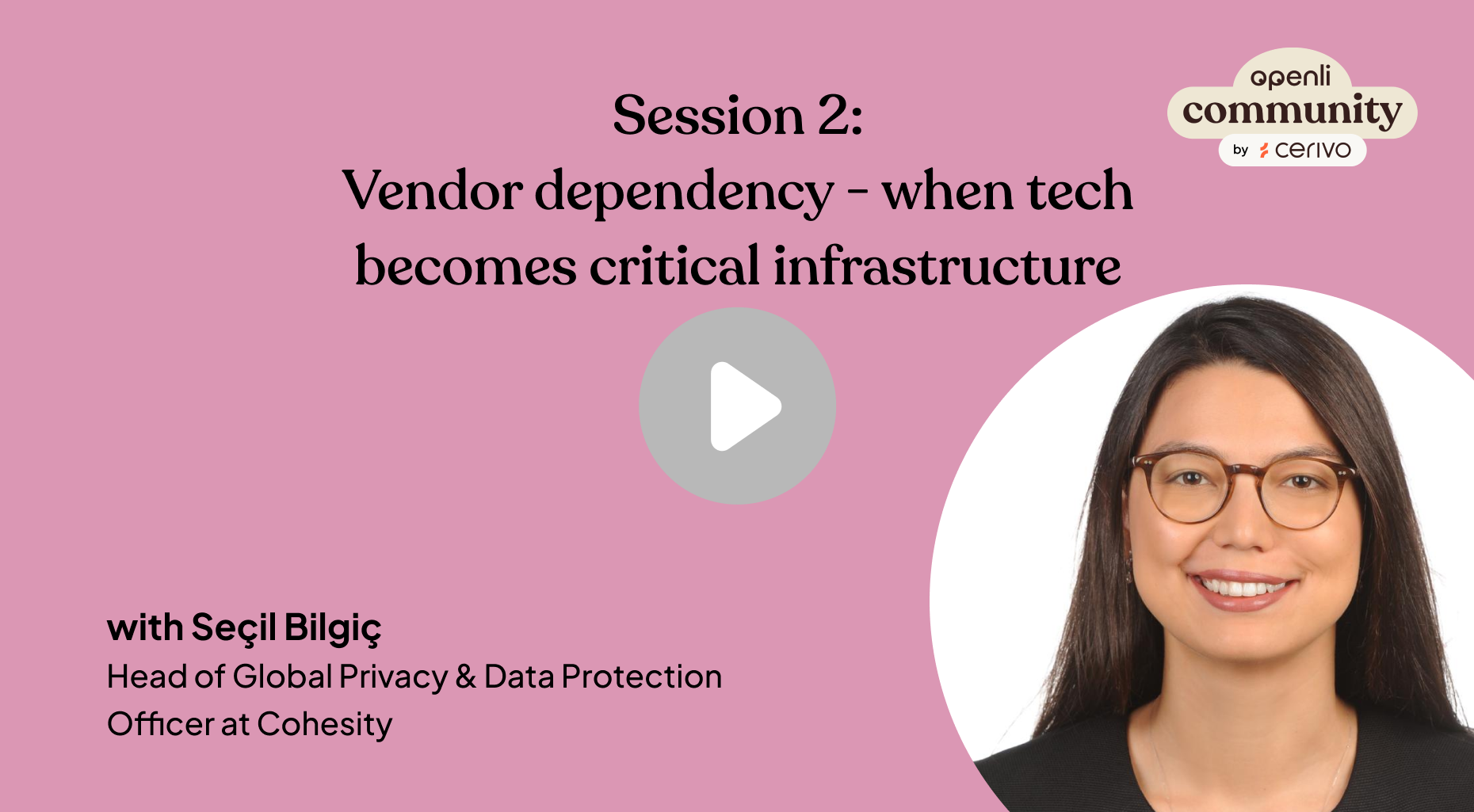 A ransomware attack locked employees out of their own office - in session 2 of our Mini Masterclass, Seçil Bilgiç explains what this reveals about vendor dependency.