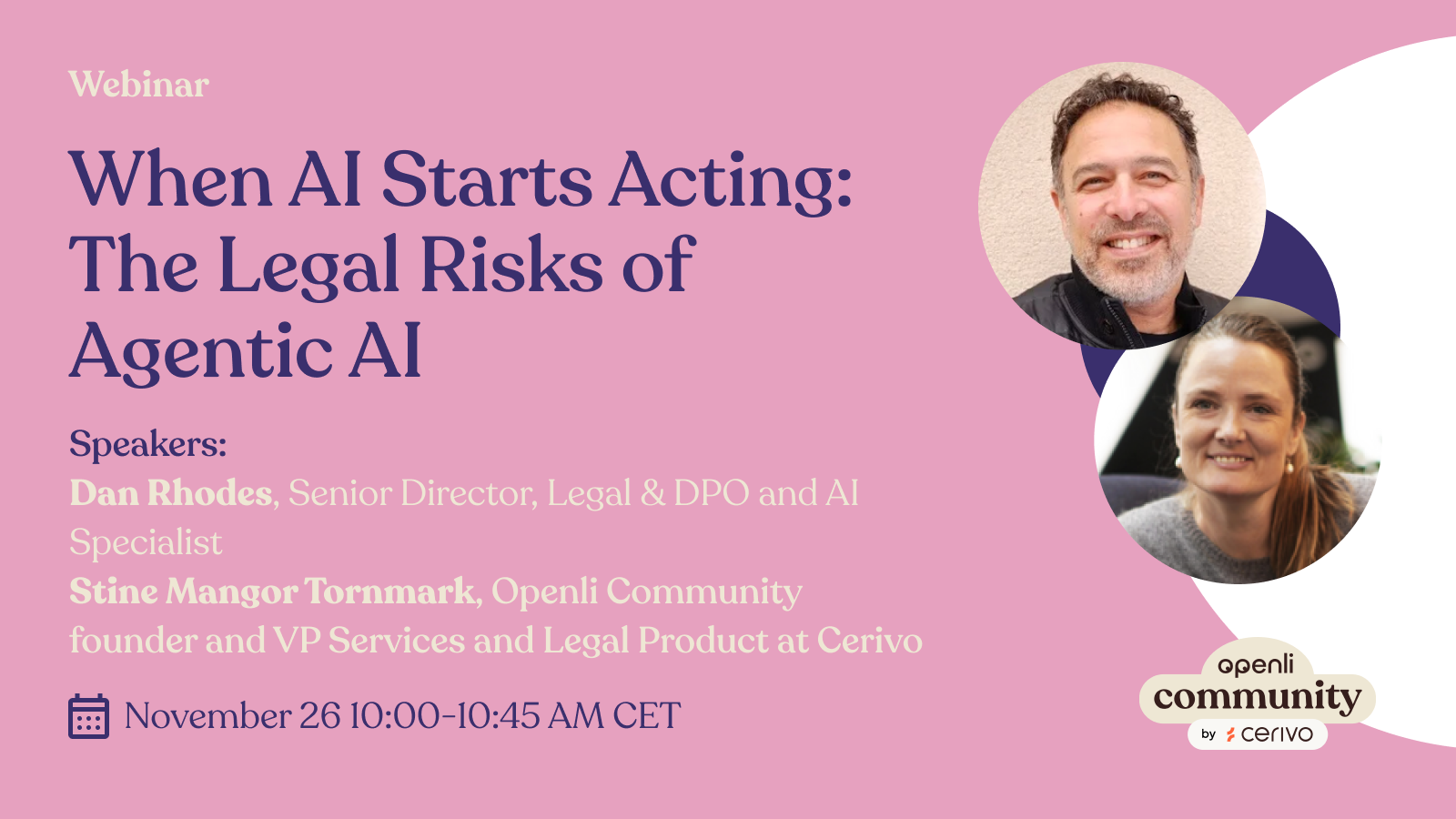 When AI Starts Acting: The Legal Risks of Agentic AI 