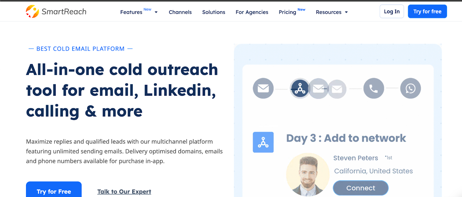 SmartReach - An all-in-one cold outreach tool