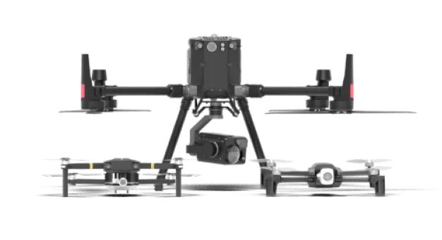 wide range of drones 