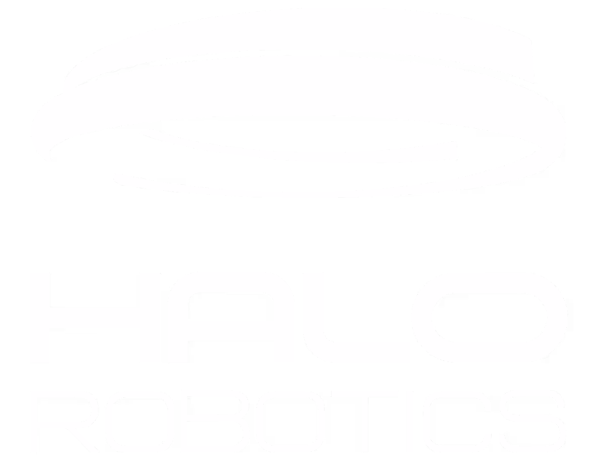 Halo Robotics logo: ring & text.