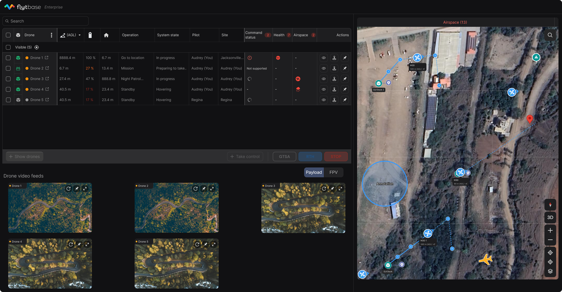 Remote Live HD Multi-cam Video Feed
