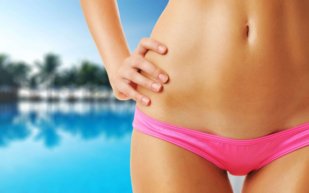 Smooth skin after bikini waxing spa in Miami Beach